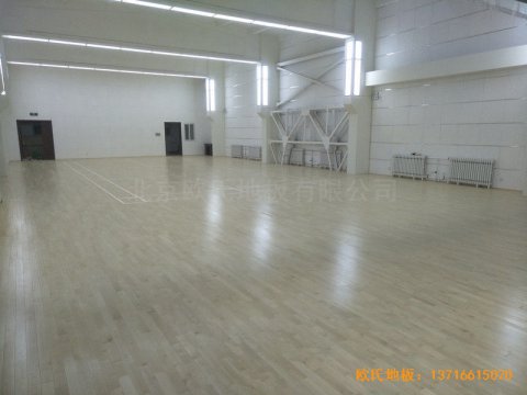北京铁路局供电段运动馆运动地板安装